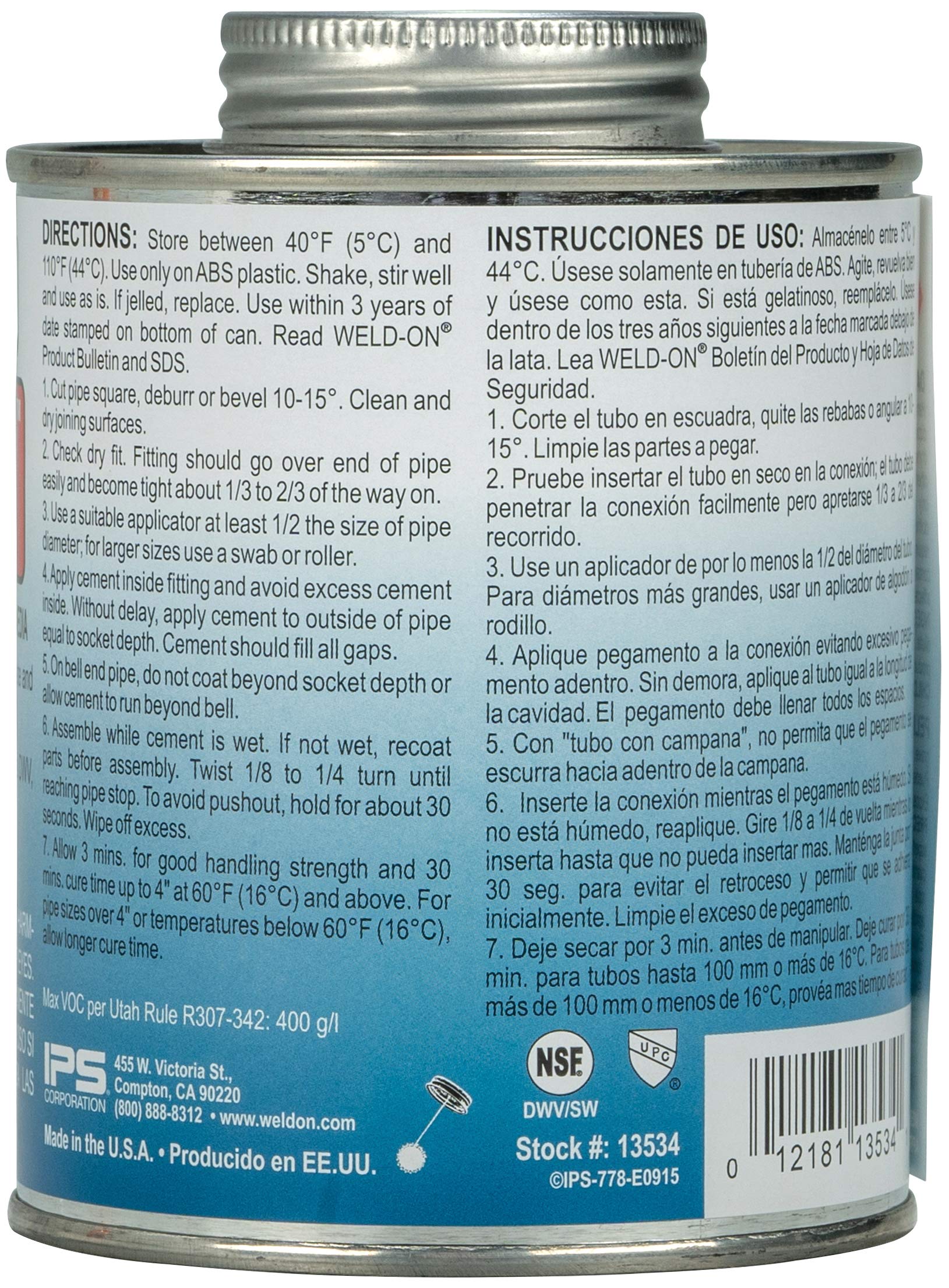 Spears FS5-030 QT 1-Step Cement