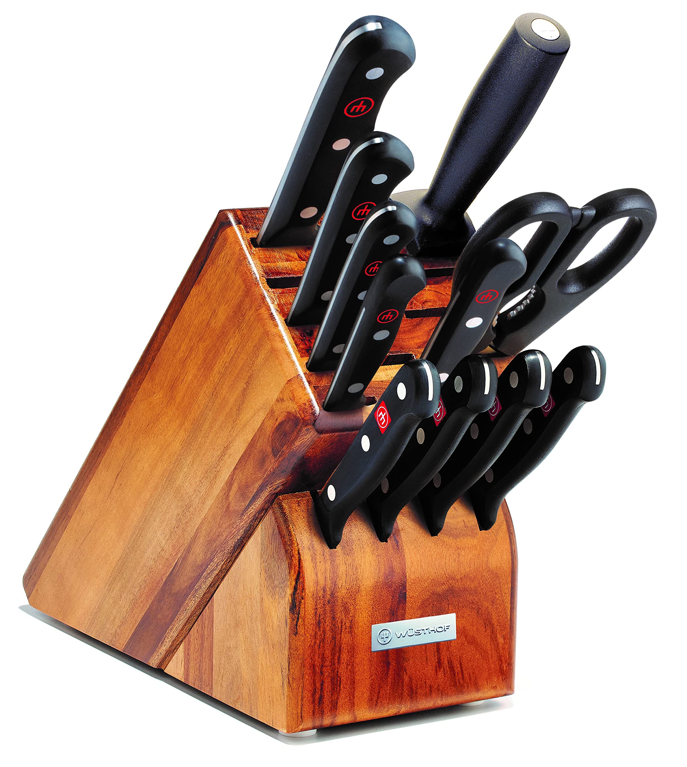 Wusthof Gourmet 12 Piece Acacia Knife Block Set