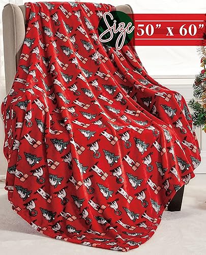 Miniatura 3 de Elegant Comfort Manta ligera estampada para sofá - para todas las estaciones, ultra suave, acogedora y mullida - Mantas decorativas para sofá,