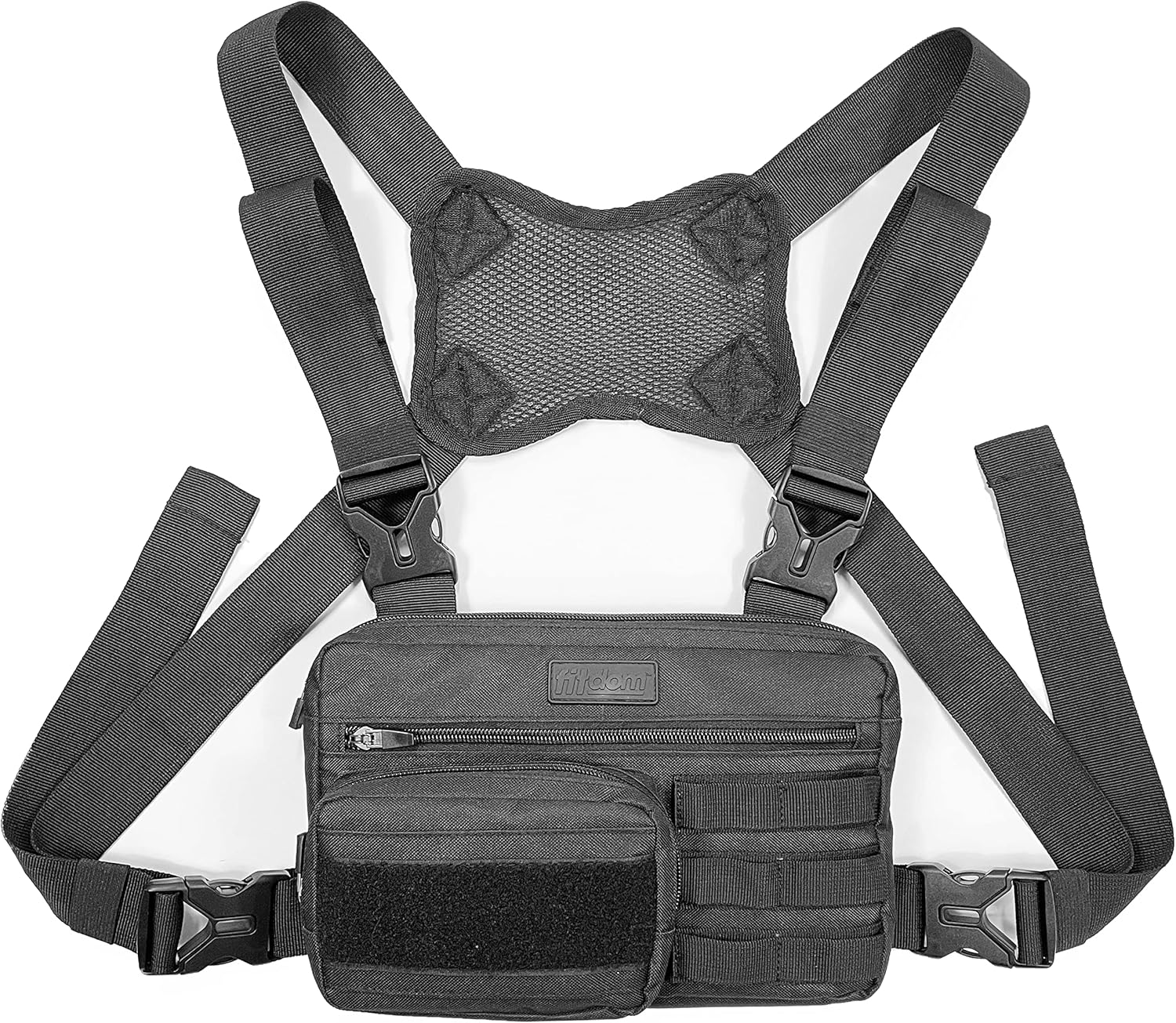 Fitdom Tactical Inspired Sports Utility Chest Pack. Chest