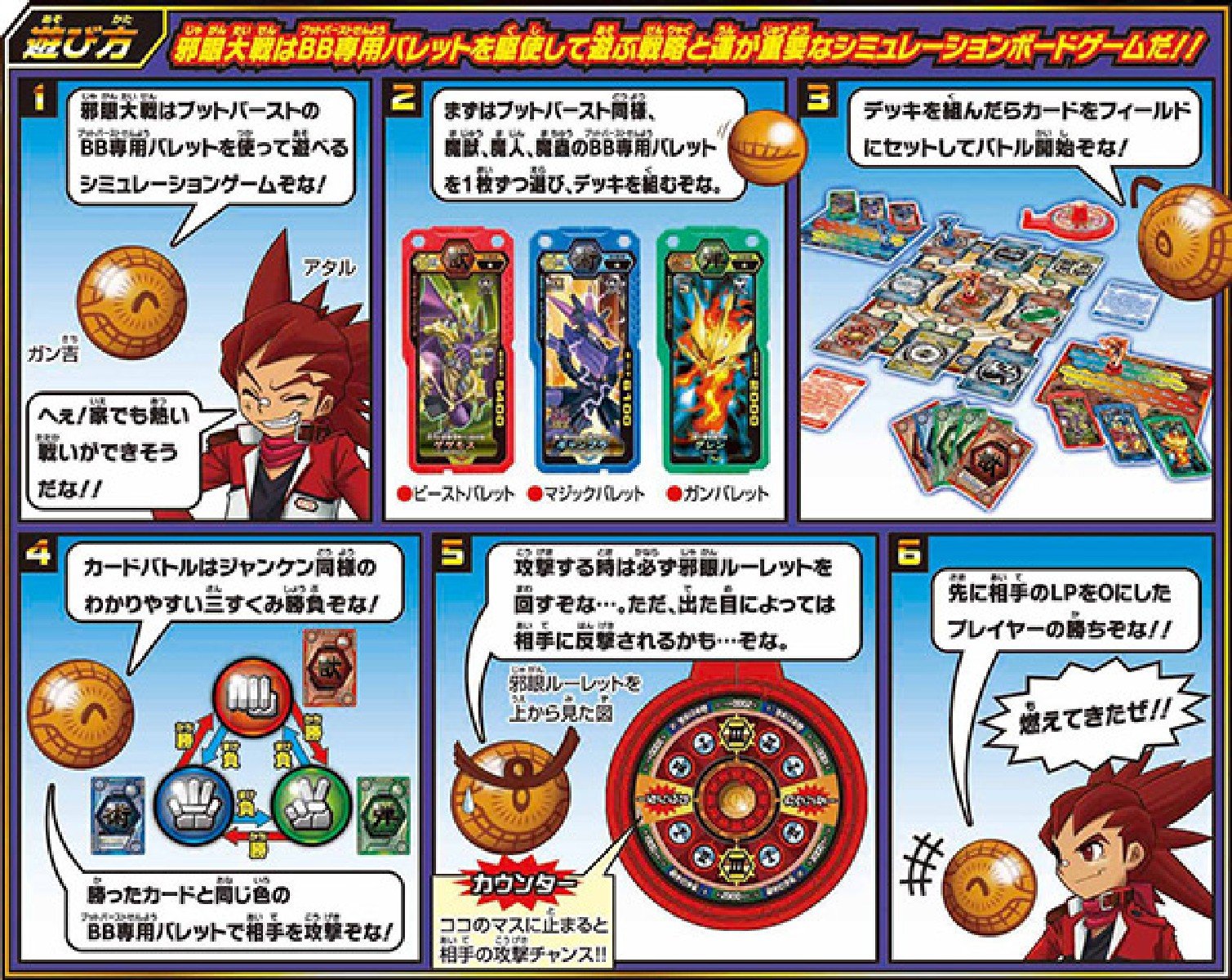 Amazon.co.jp: 友情装着! ブットバースト 超戦術! 邪眼大戦 : おもちゃ