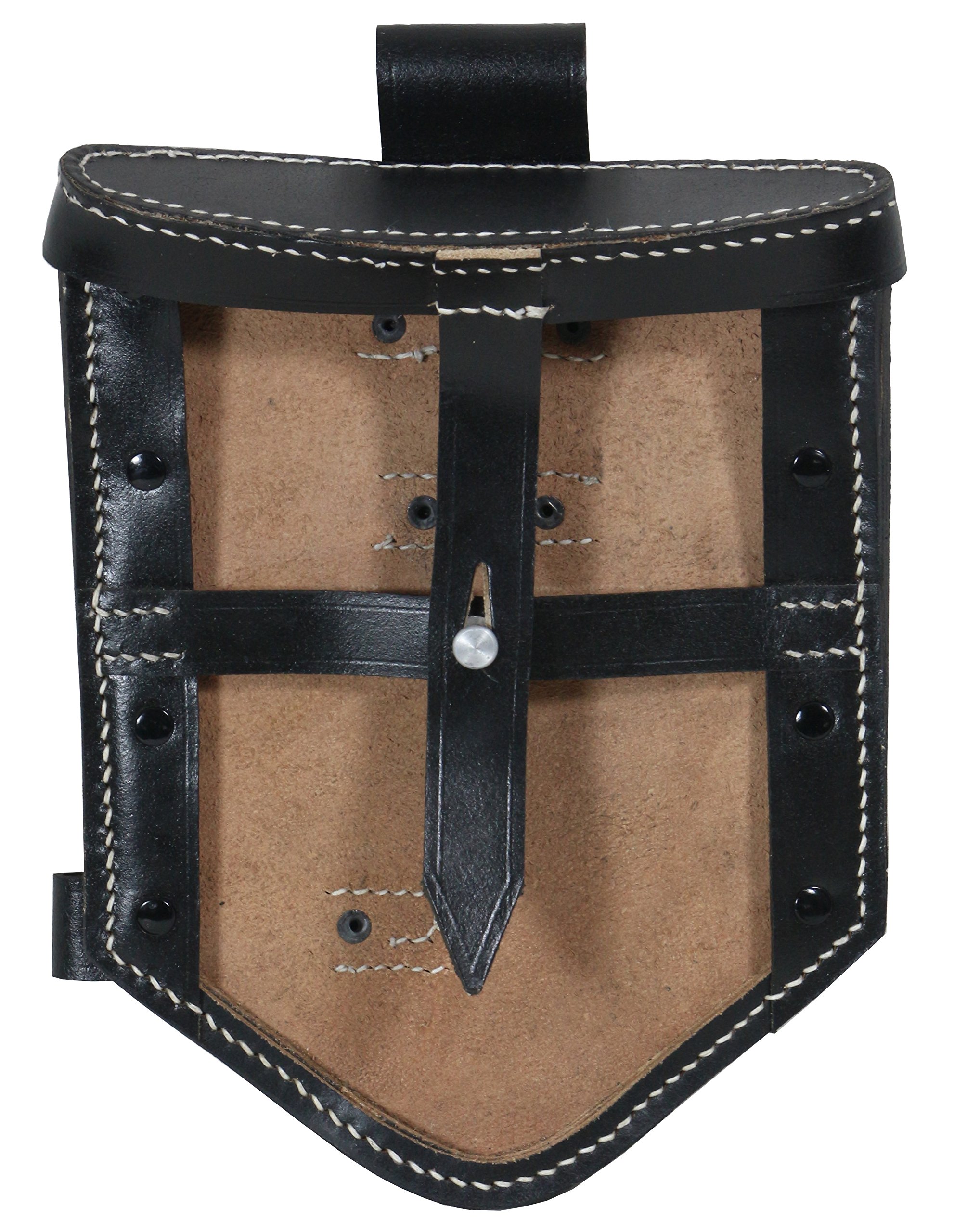 Epic Militaria Pelle de reproduction allemande WW2, bois et