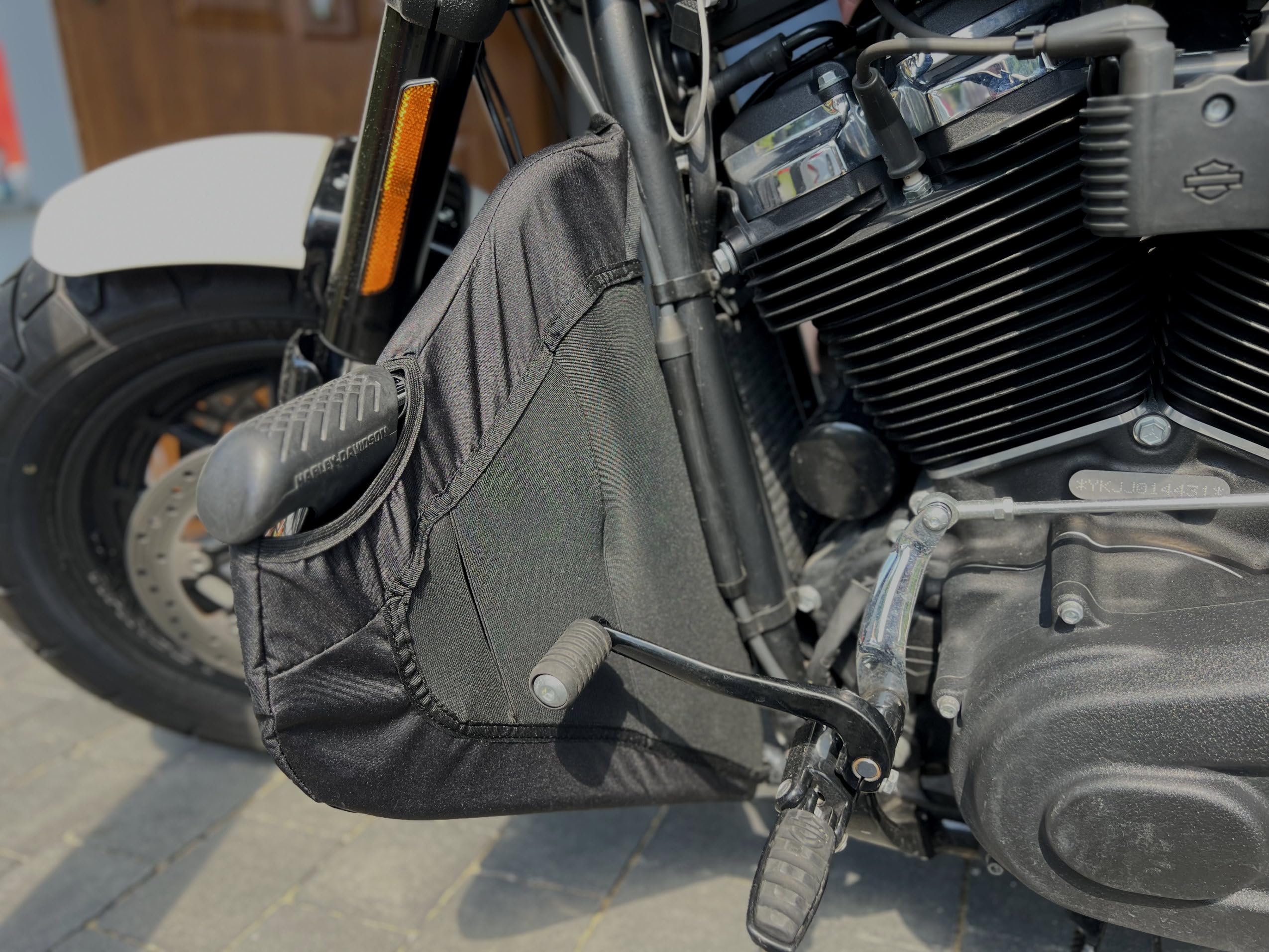 Sturzbügel Spritzschutz für Harley Davidson '14-später Touring Modelle Beinwärmer