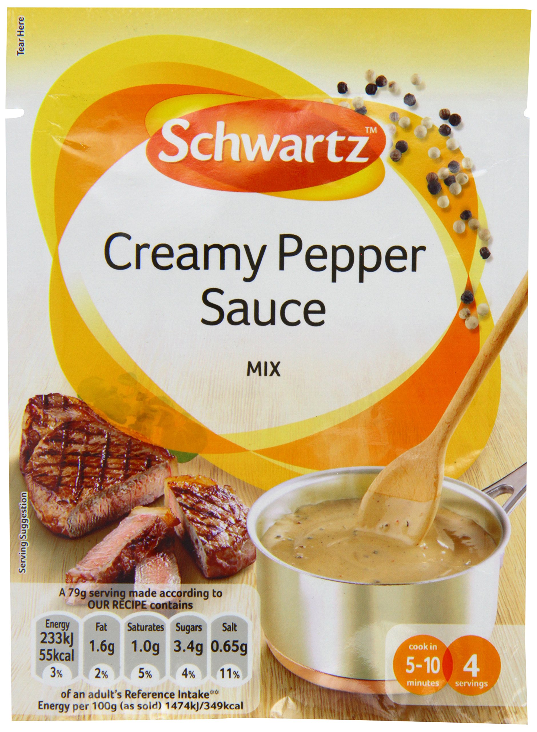 SchwartzCreamy Pepper Sauce Mix, 25g