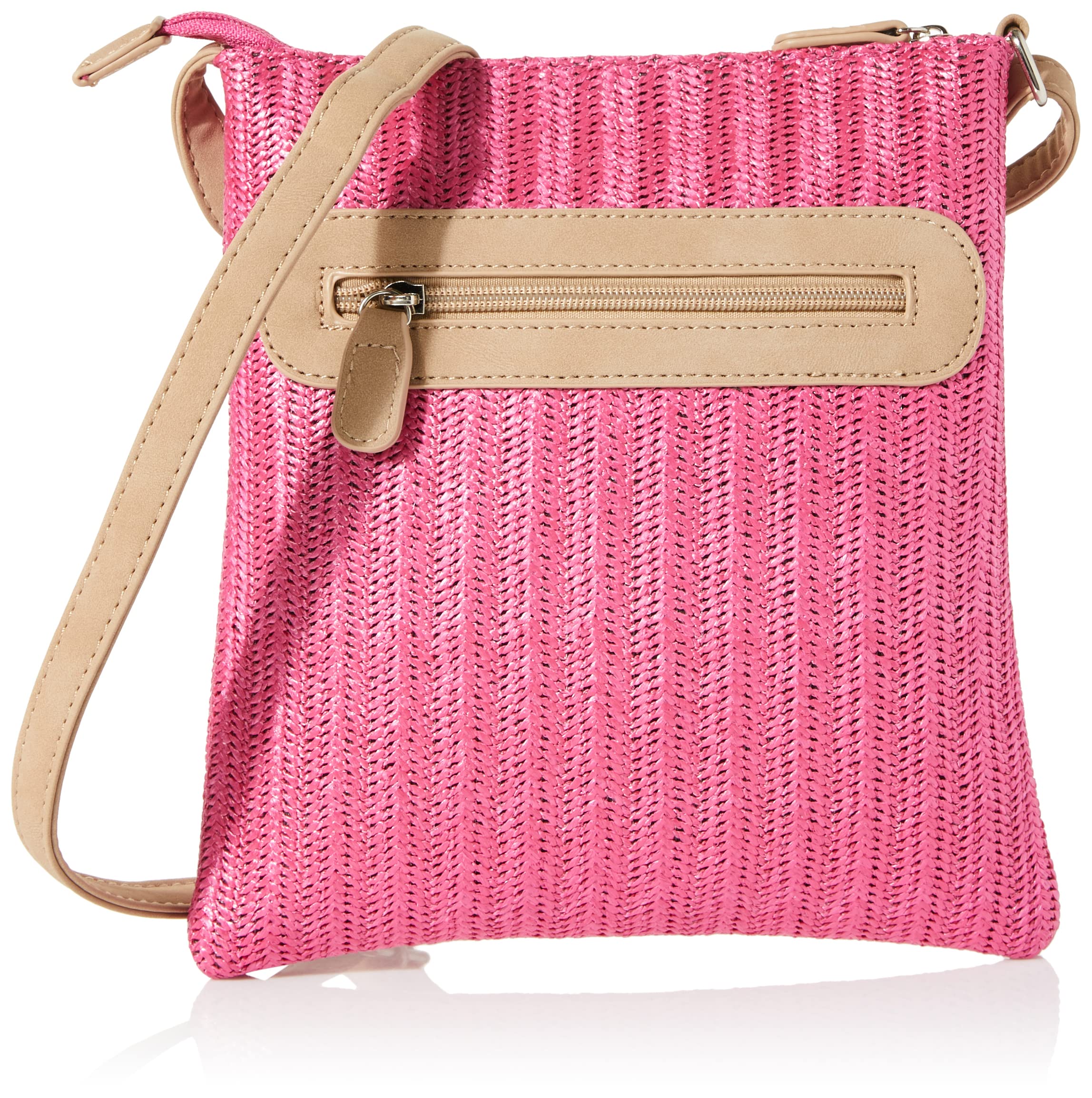 Envy Women's Rose Fuchsia Crossbody, One Size