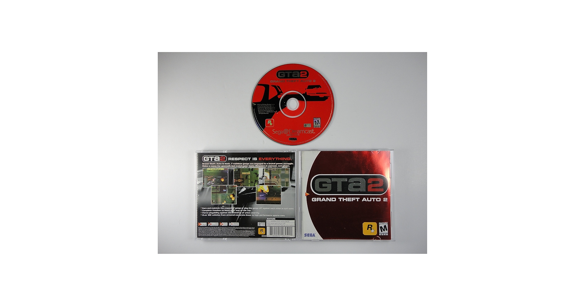 GRAND THEFT AUTO 2. 北米版　Dreamcast Grand Theft Auto 2 (Sega Dreamcast, 2000) for sale online | eBay