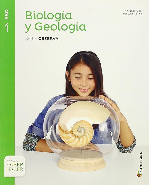 Portada de Biologia y Geologia 1º ESO Asturias Ed 2015