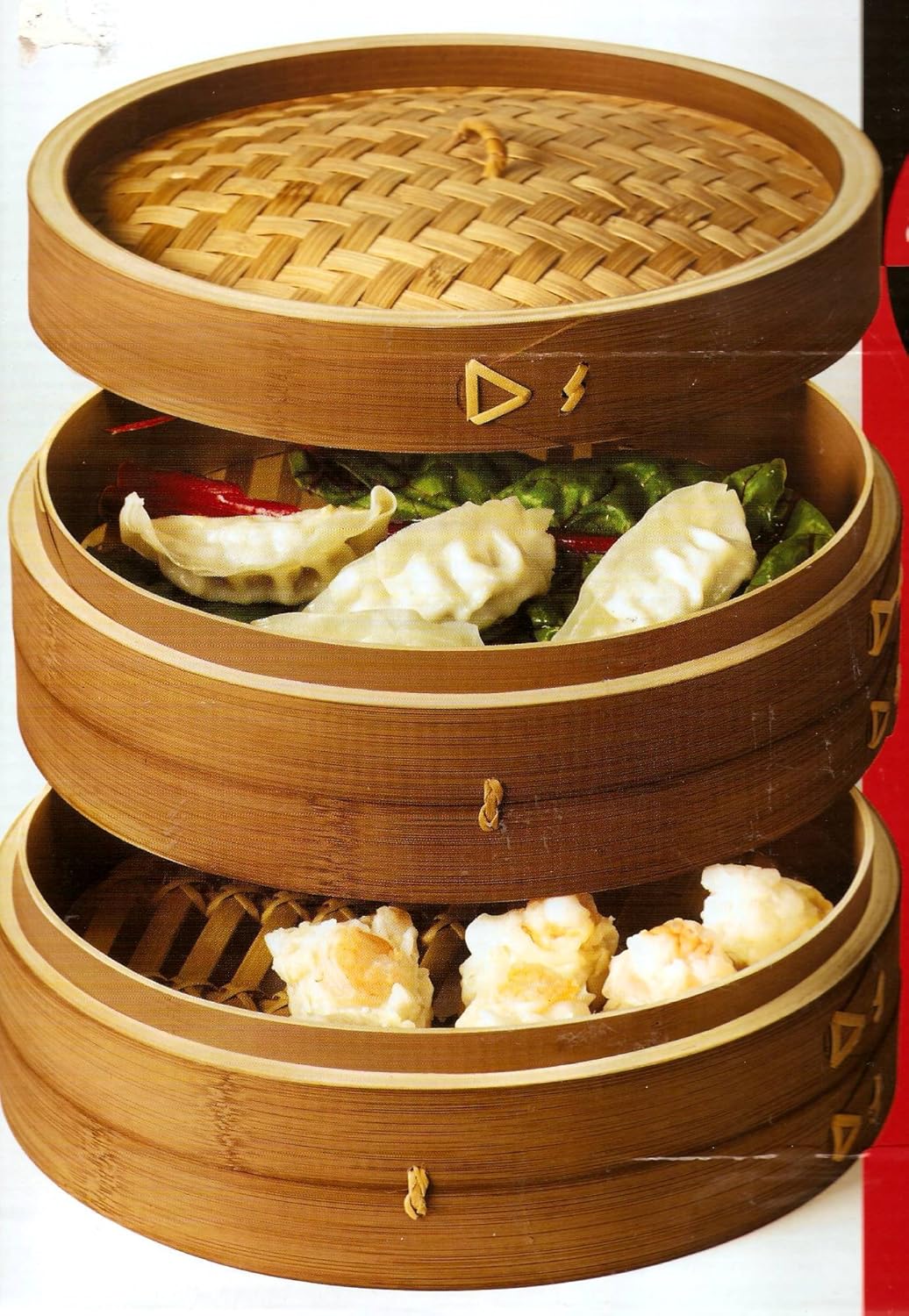 10 Inch MultiLayer Bamboo Steamer Home & Kitchen