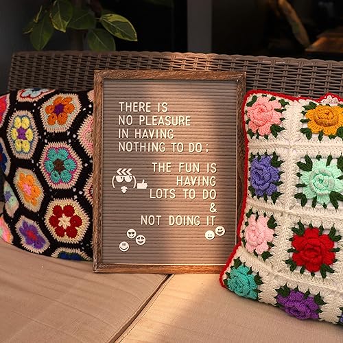 Miniatura 4 de Tablero con letras Whoaon 02. Rústico 10x10 Negro, 04. Rústico 12x16 Negro, 01. Rústico 10x10 Gris, 03. Rústico 12x16 Gris, 06. Rústico Doubleside