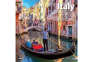 OCD Bargain 2023 Wall Calendar 12 Month Italy
