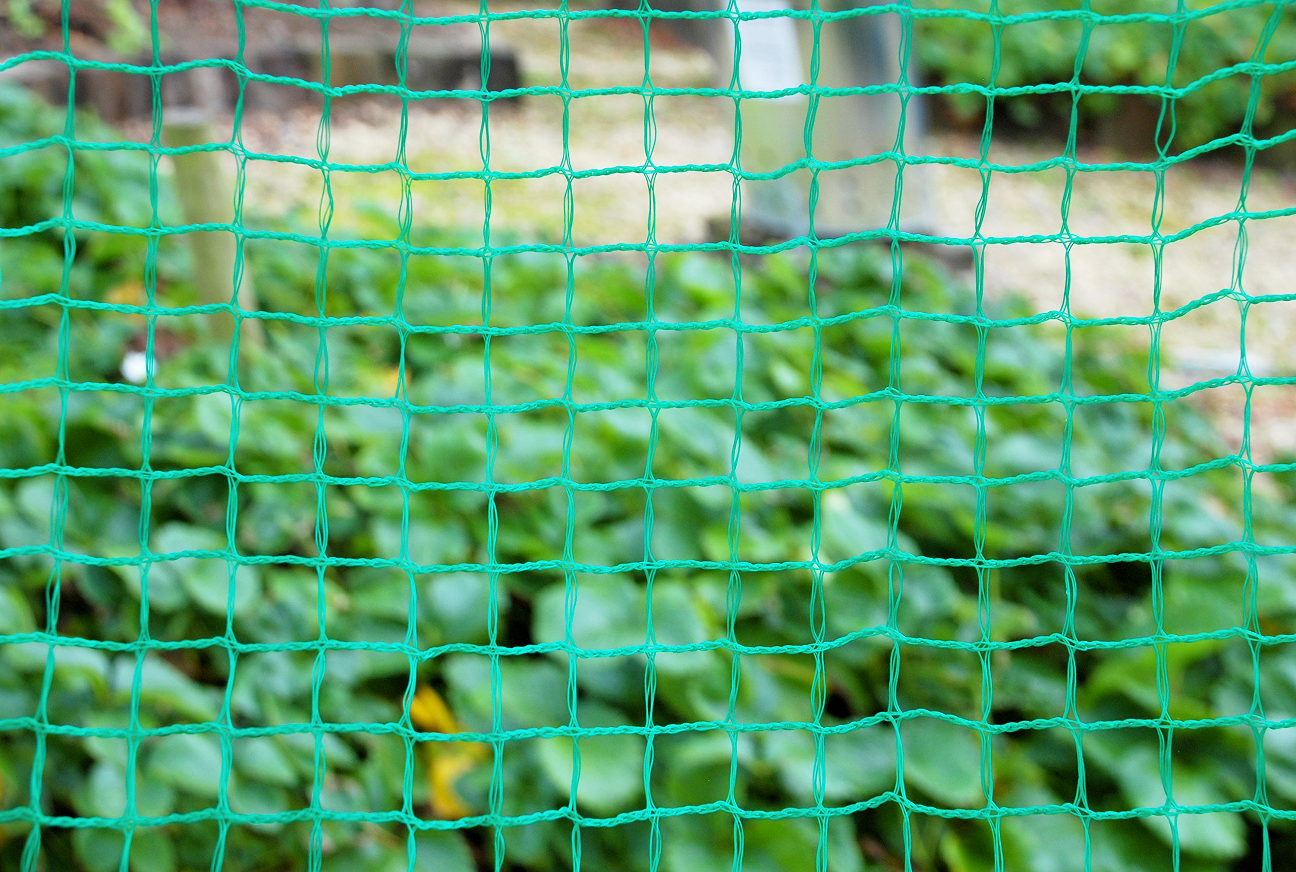 Defenders 10 m Tout-en-Un Filet de clôture de Jardin (résistant aux intempéries, Protégez Smallholdings, volaille et Bordures de Jardin, kit Complet)