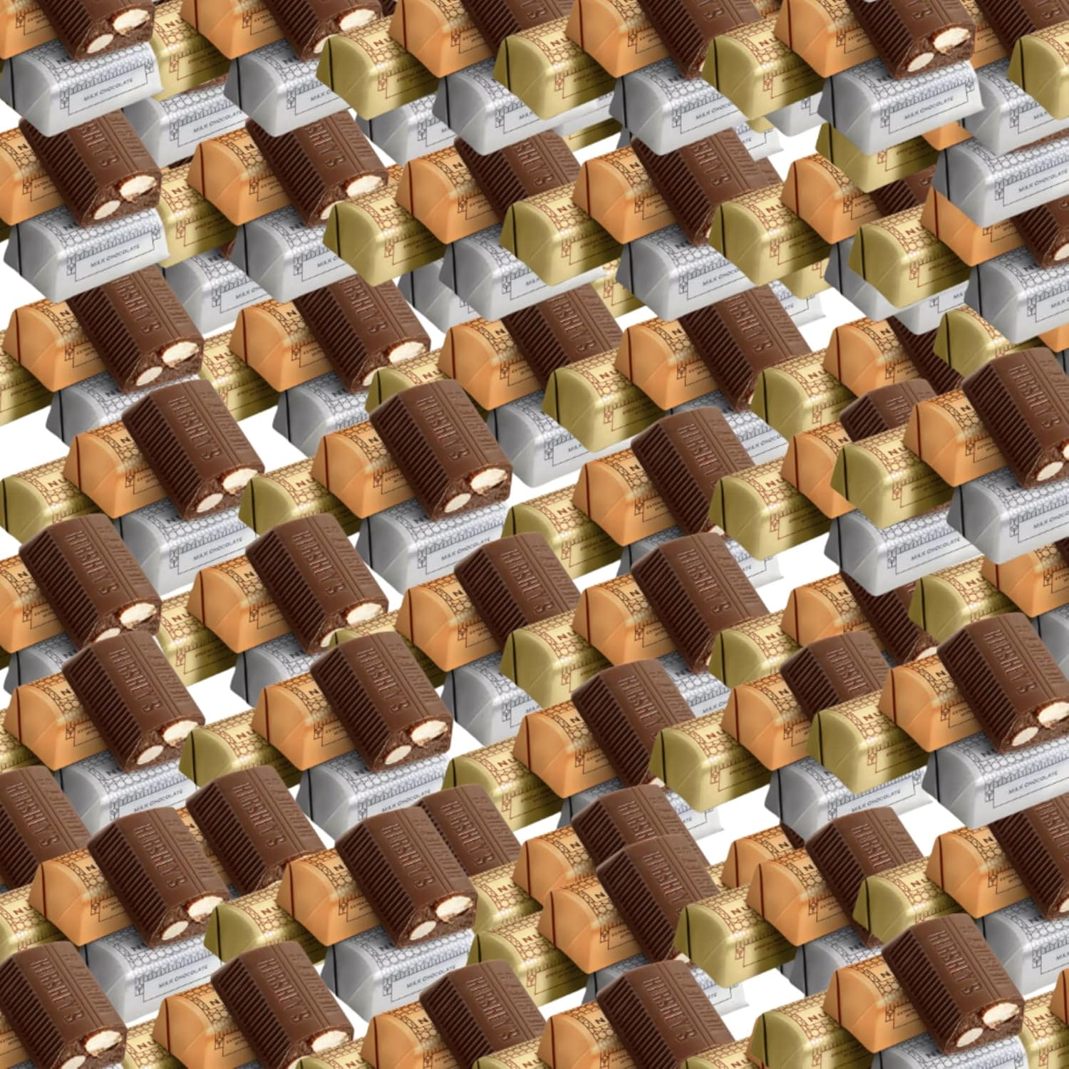 Chocolate Nuggets Assorted, 2 Lbs., Bulk, Foil Wrapped, Perfect for Weddings, Anniversaries, Showers, Corporate Events, Candy Bowls & Buffets, Gifts & More!
