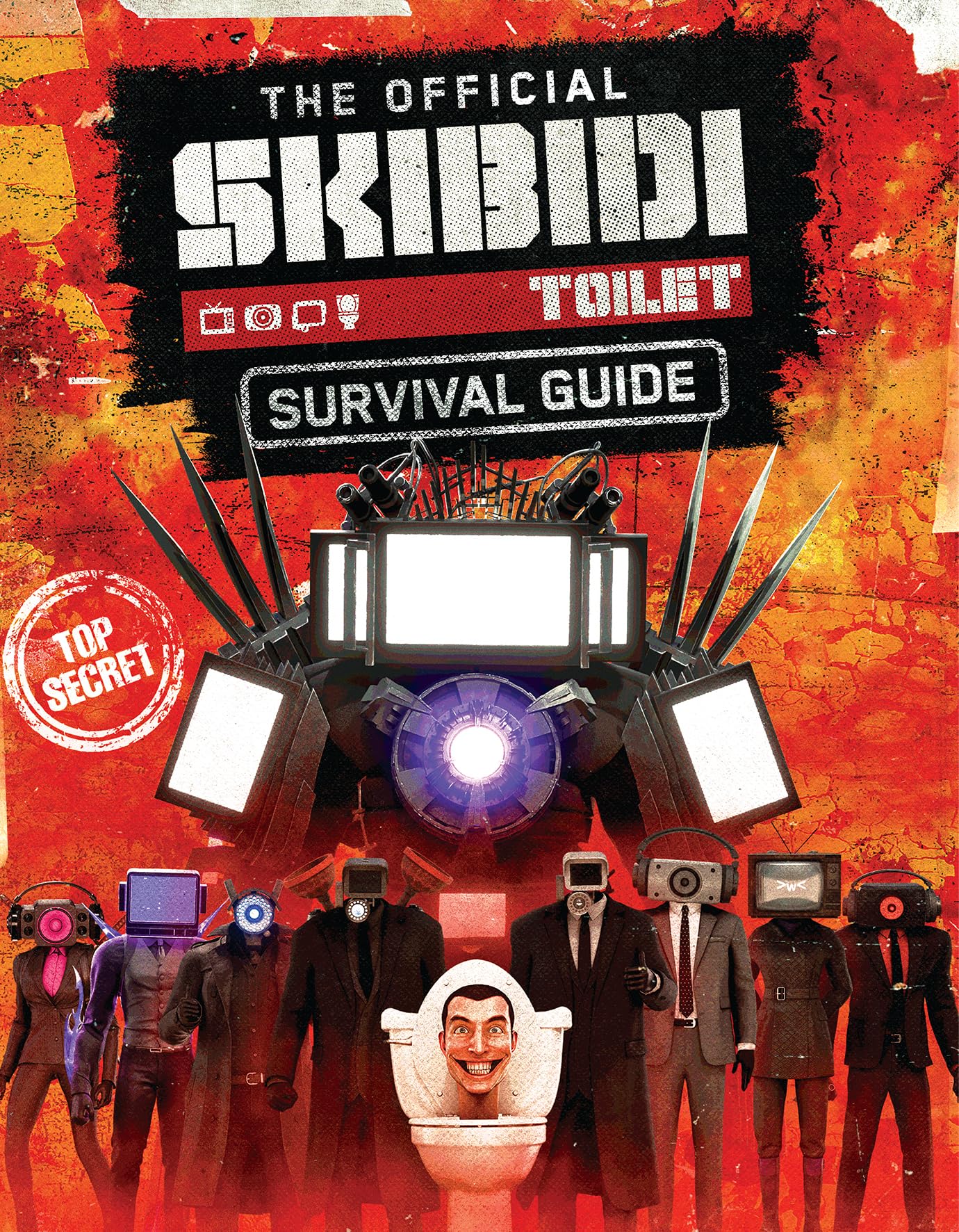 Scholastic - The Official Skibidi Toilet Survival Guide - Paperback Book
