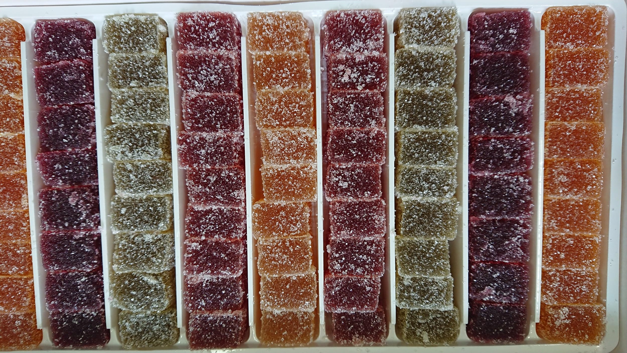 Galaretka owocowa Jelly 920 g żelki owocowe w kostkach bezglutenowe