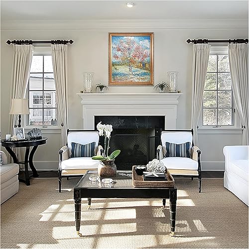 Miniatura 1037 de A&T ARTWORK The Starry Night de Vincent Van Gogh. Tamaño del marco: 36 x 30 pulgadas, tamaño de la imagen: 30 x 24 pulgadas, reproducciones clásicas