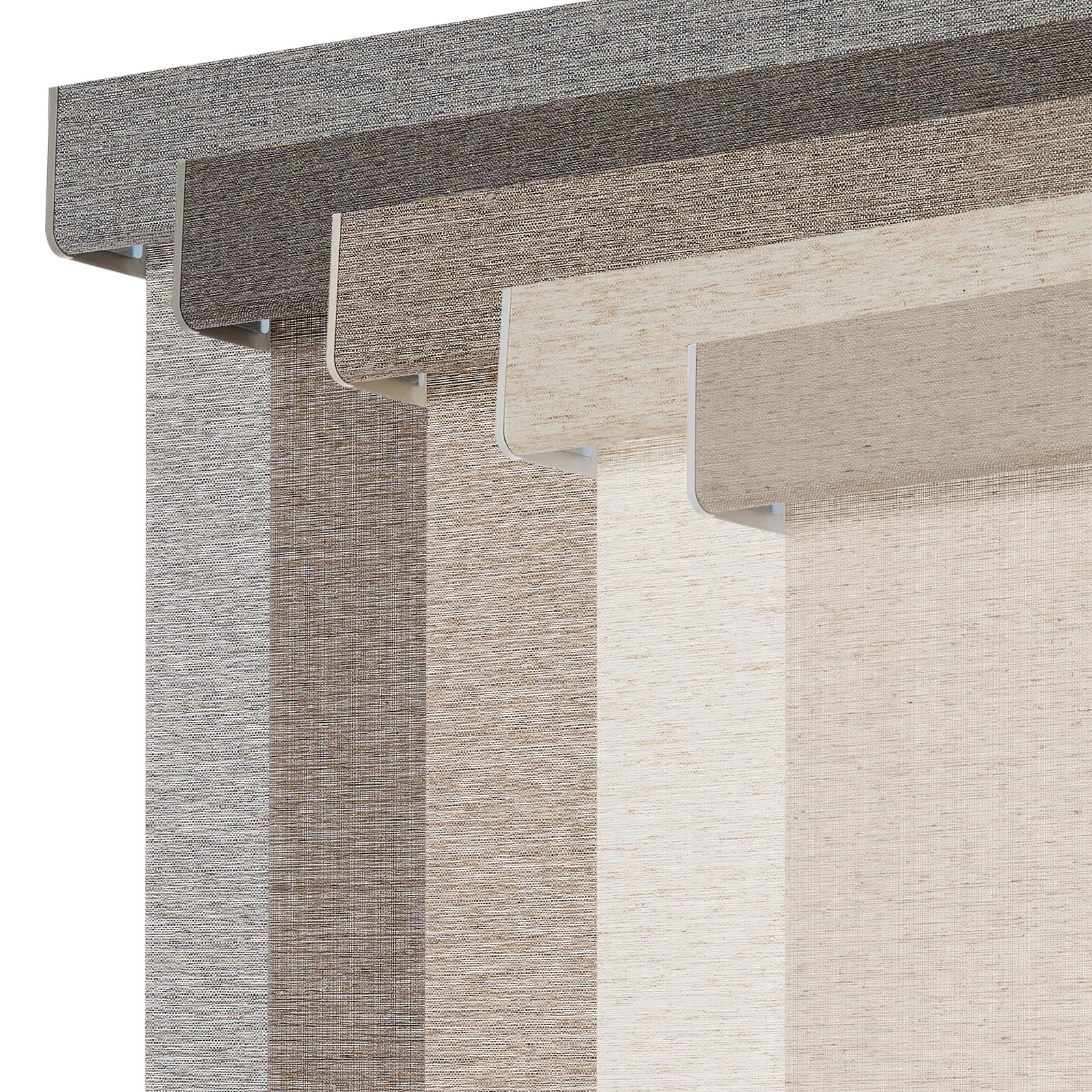 Persilux Light Filtering Roller Shades for Window Blinds,Cordless,Linen Fabric,Thermal Insulated Fabric UV Protection Shades for Home,Office,Bedroom,Door,Light Filtering-Beige,32" W X 72" H