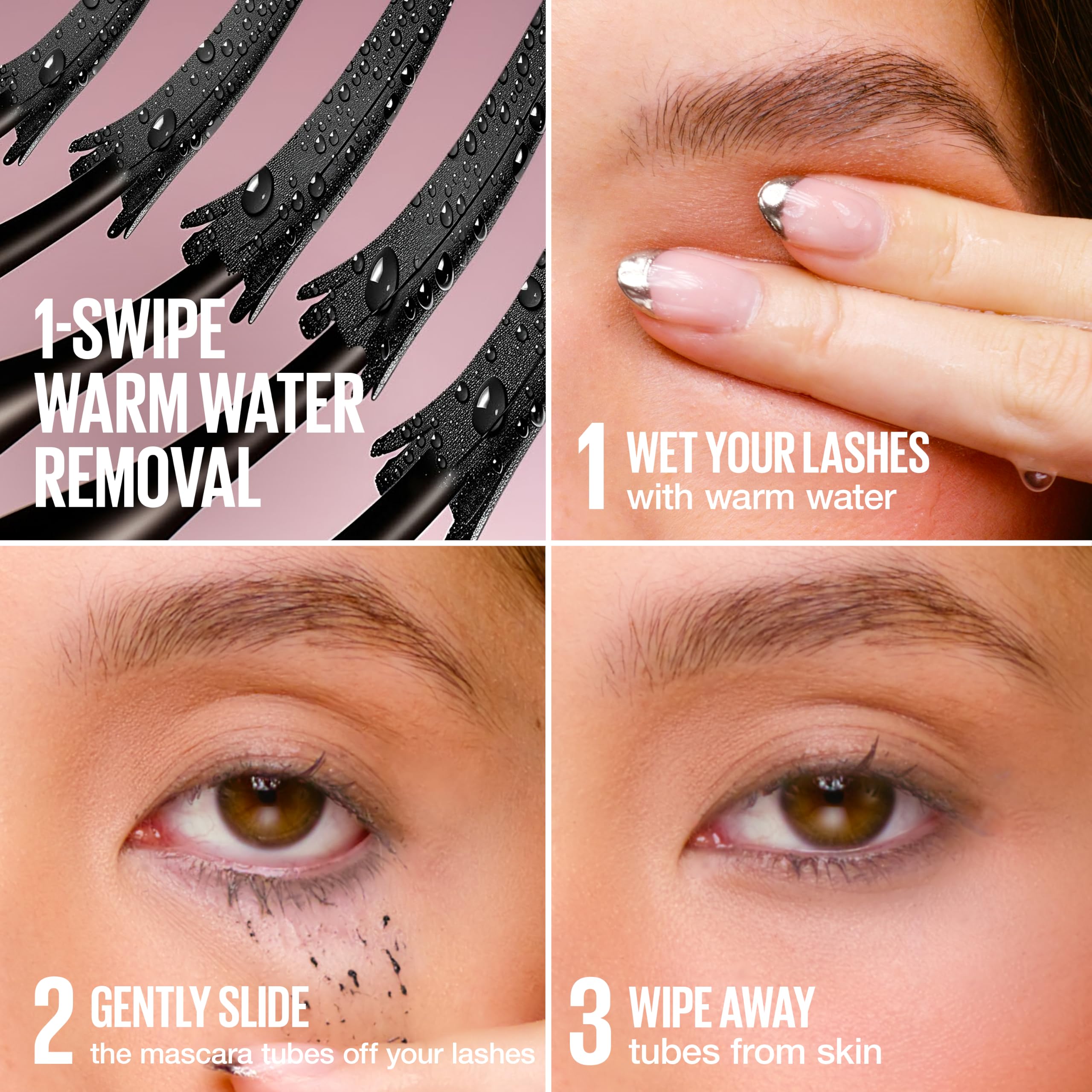 Maybelline New York Sky High Mascara Tubes, 7,2 ml | Maska z efektem rur, definicja i ekstremalna długość, z maską shea i olejem rycynowym, bardzo czarny