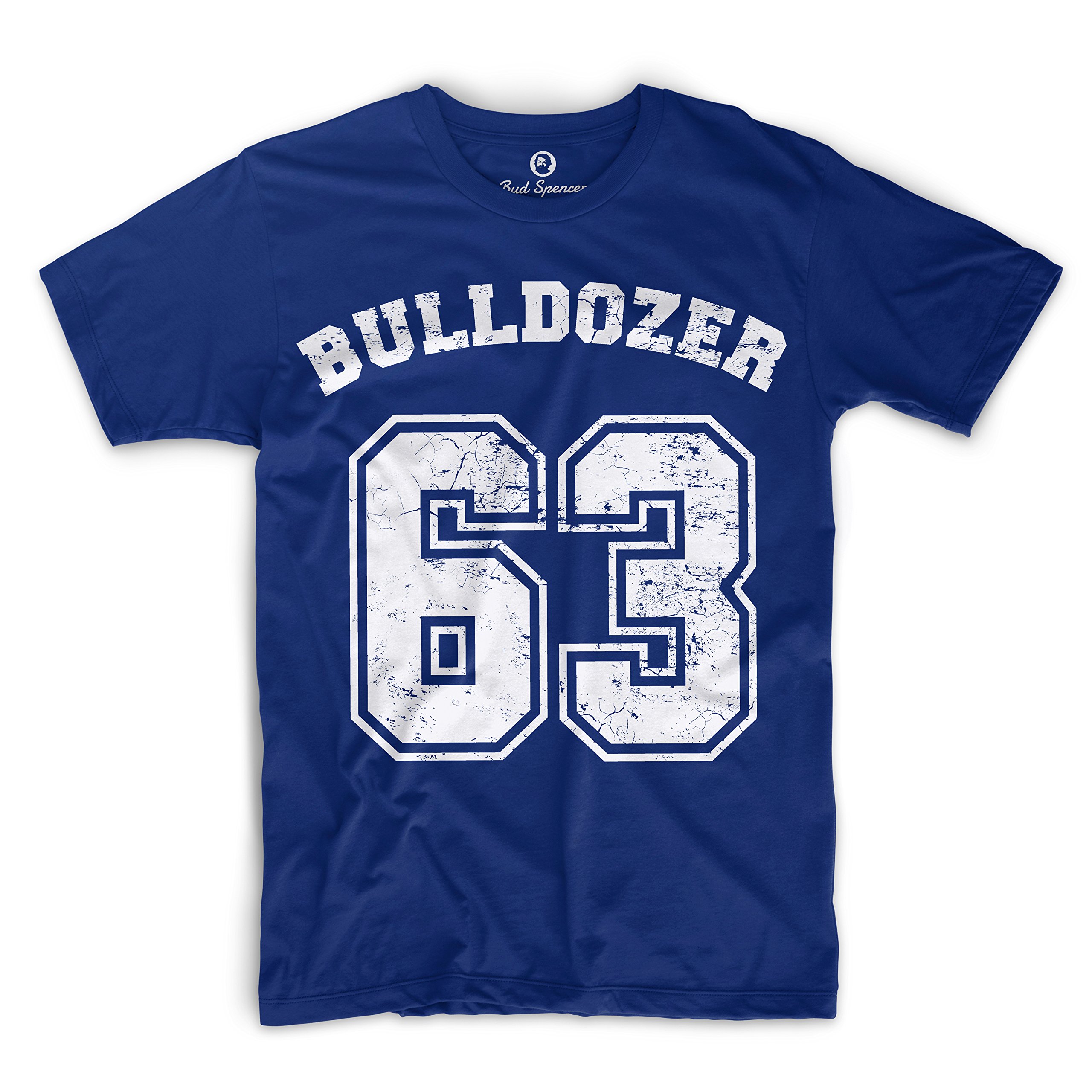 Bud Spencer - Bulldozer 63 - T-Shirt, royal blue, XL