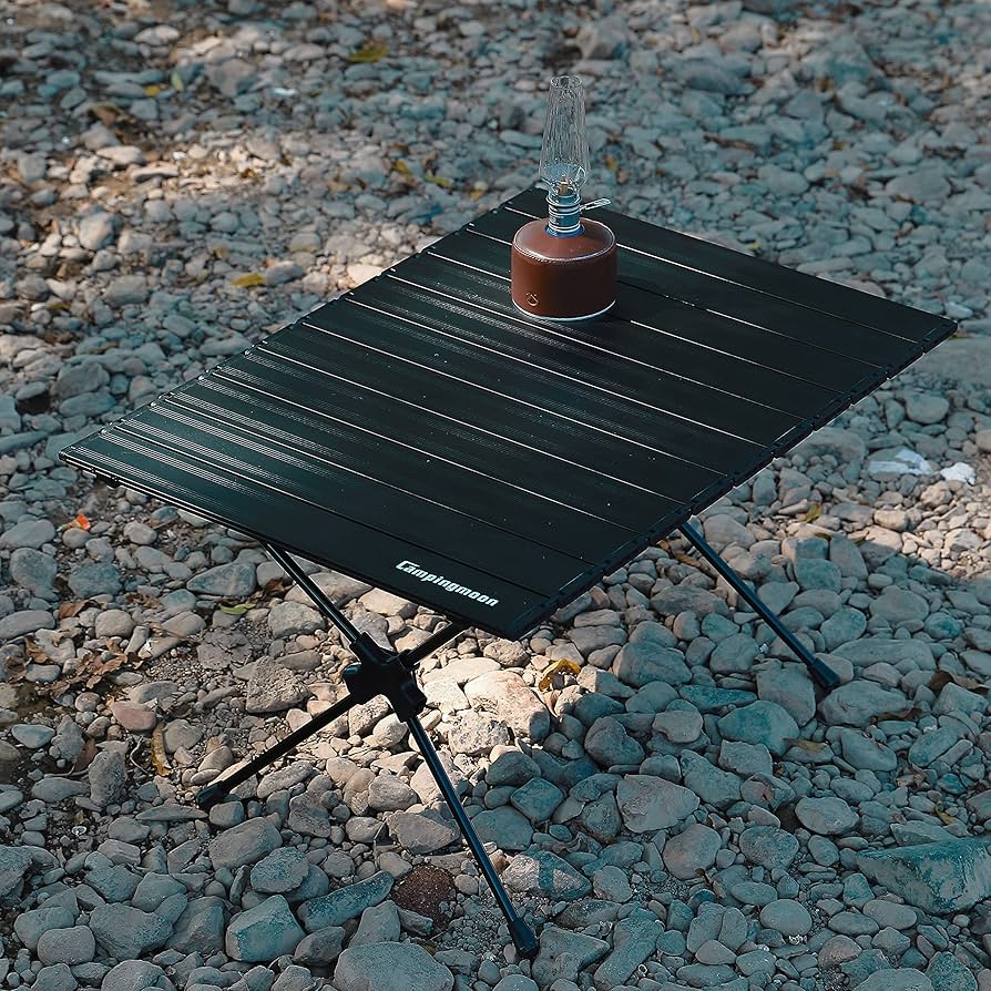 Amazon.com: CAMPINGMOON Roll UP Camping Table Lightweight