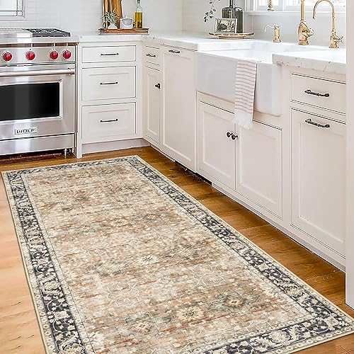 Miniatura 12 de ReaLife Rugs Alfombra lavable a máquina, para sala de estar, dormitorio, baño, cocina, entrada y oficina, acolchada de pelo bajo, resistente a las