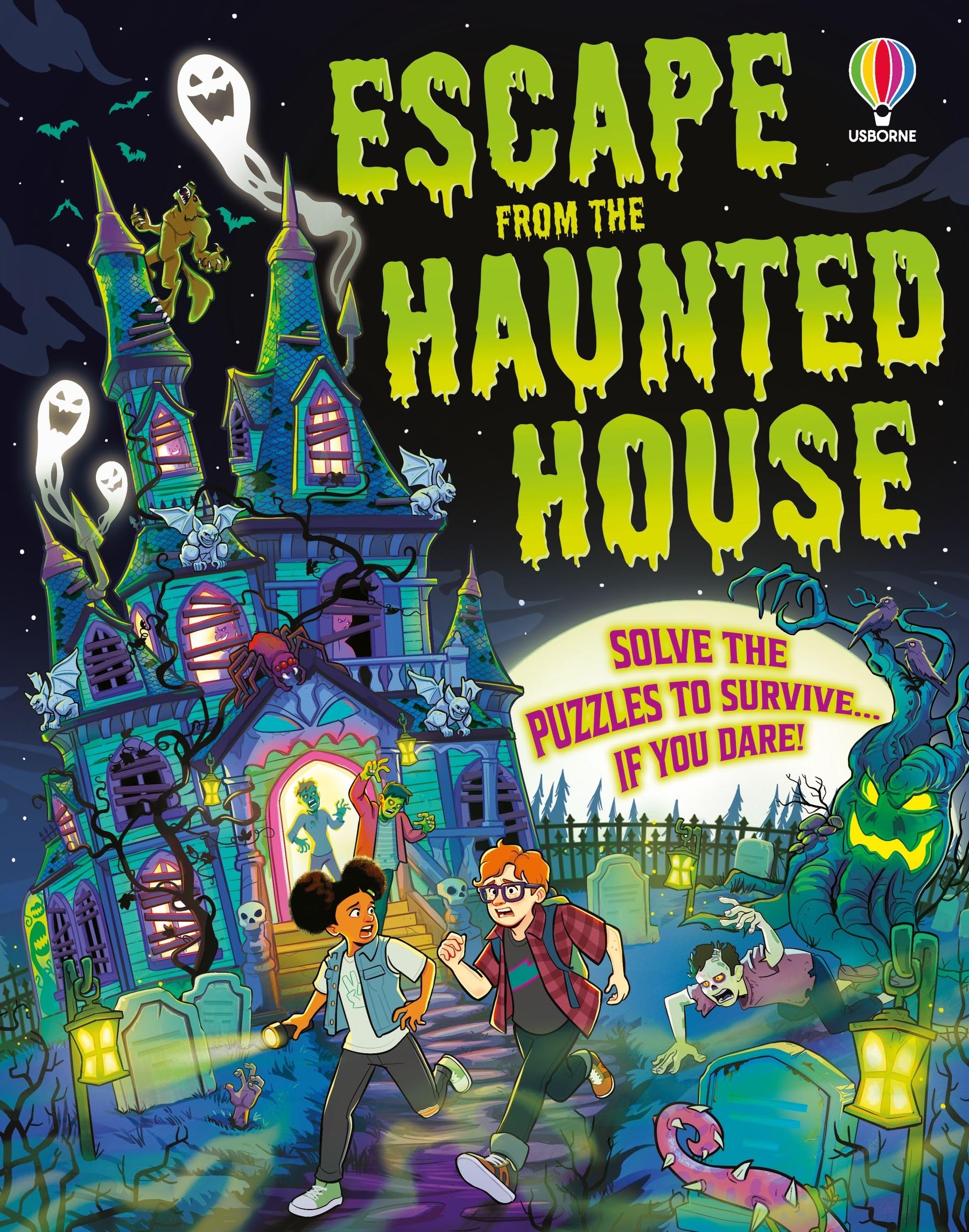 Escape from the Haunted House (Escape Puzzle Books)