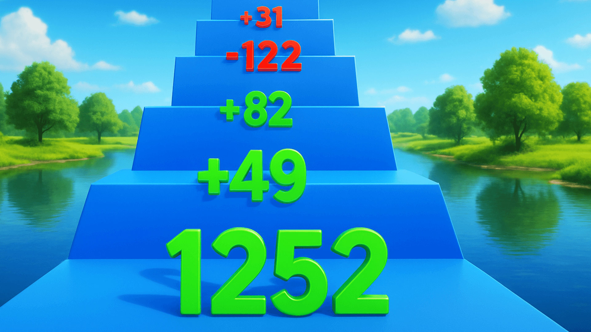 Number Run and Merge Master Digit Stack Rush: Digit Running Merge ...