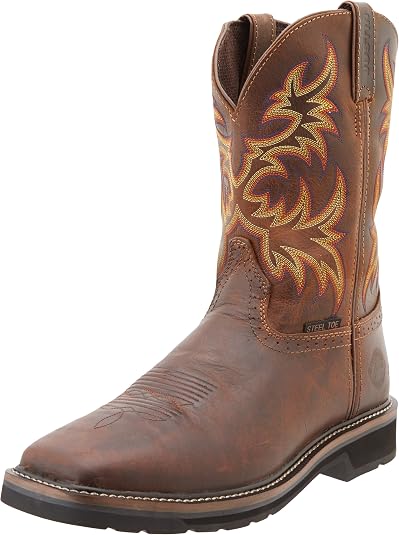 man working boots