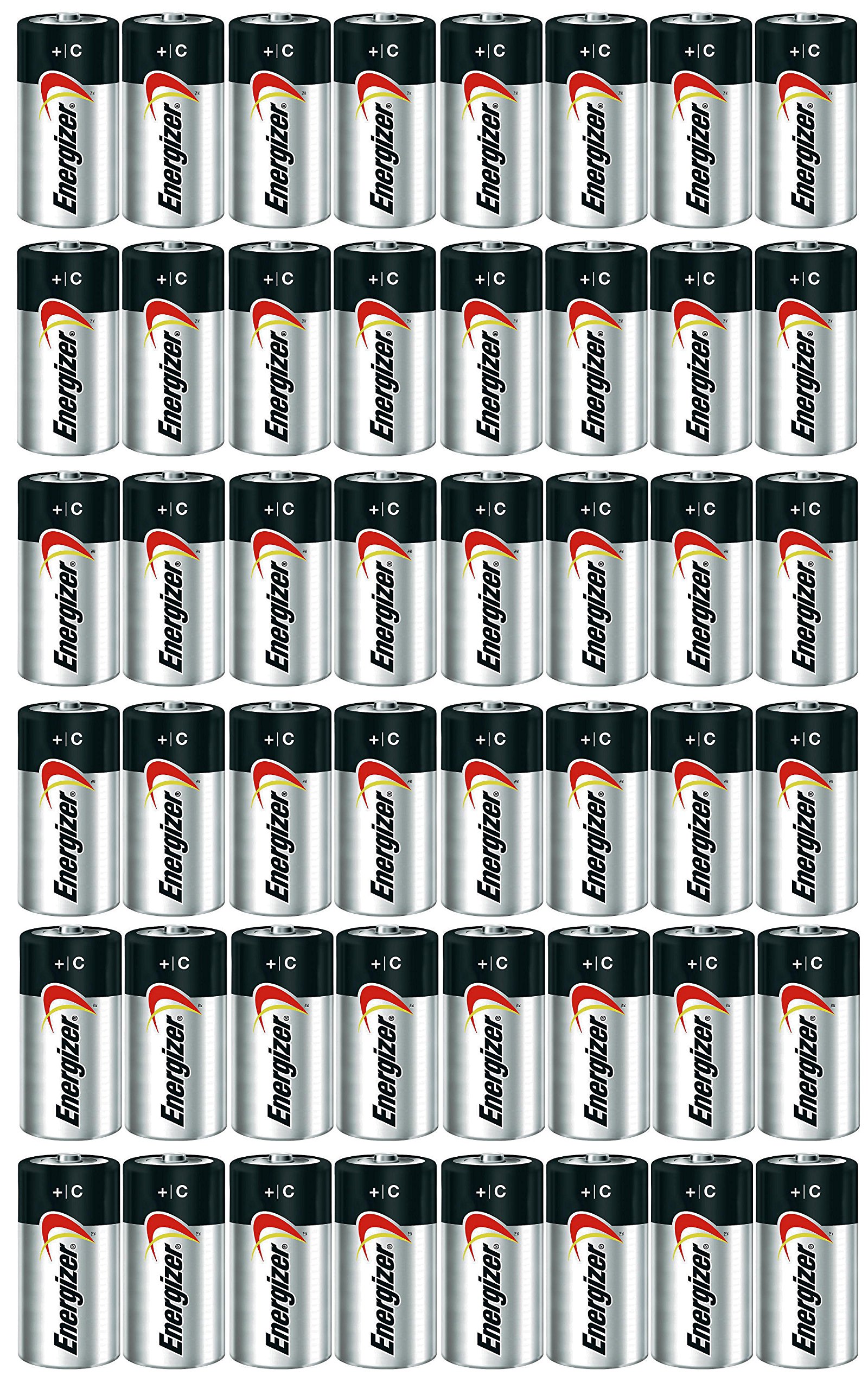 ENERGIZER E93 Max ALKALINE C BATTERY Made in USA Exp. 12-2024 or later - 48 Count