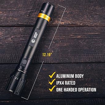 KC Hilites FLXTM 7K Rechargeable Flashlight