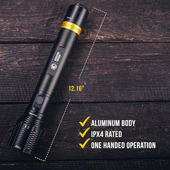 KC Hilites FLXTM 7K Rechargeable Flashlight