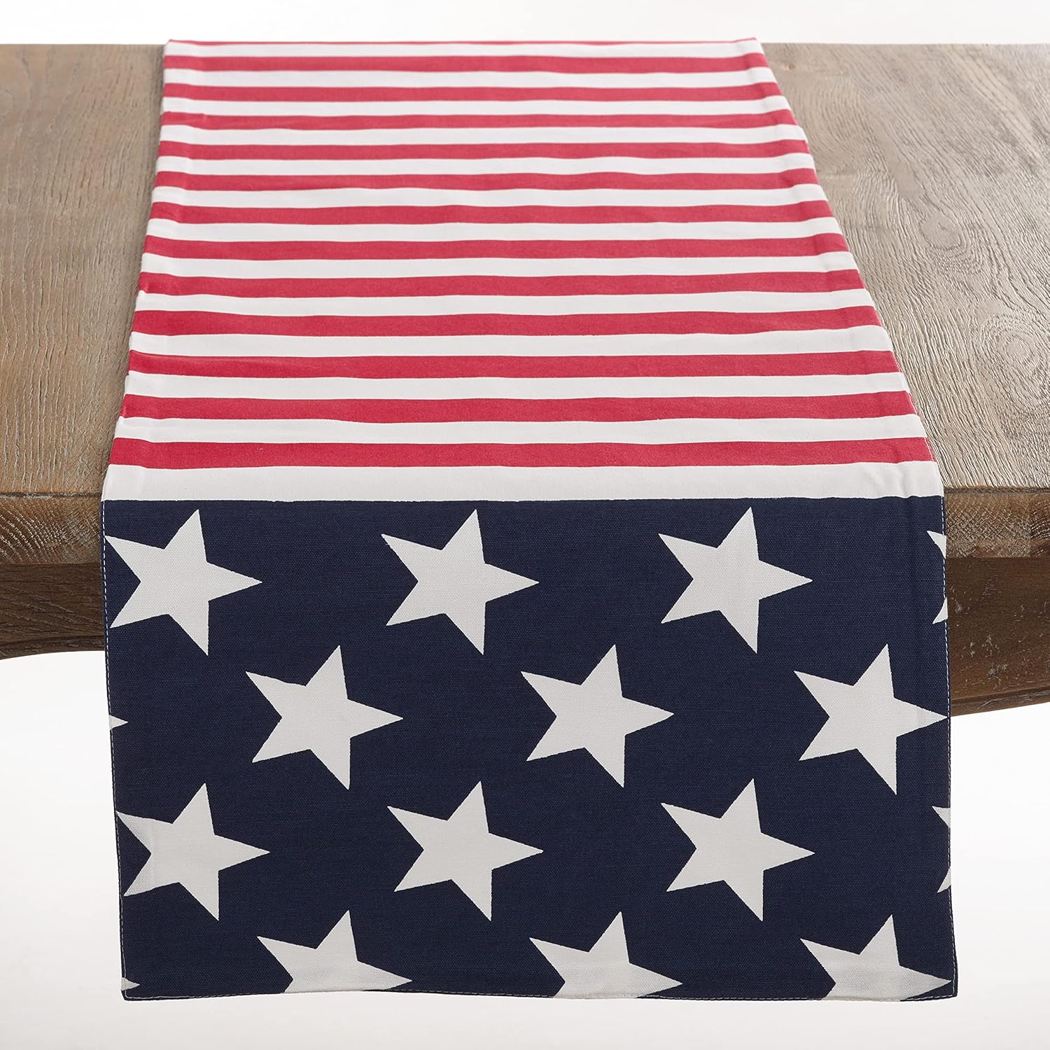 American Flag Design Table Runner