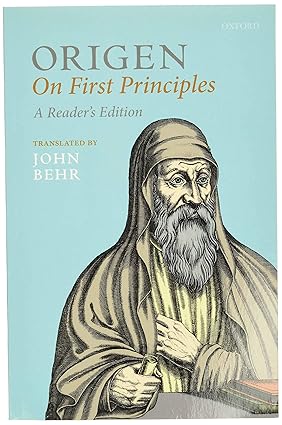 Origen: On First Principles, Reader's Edition