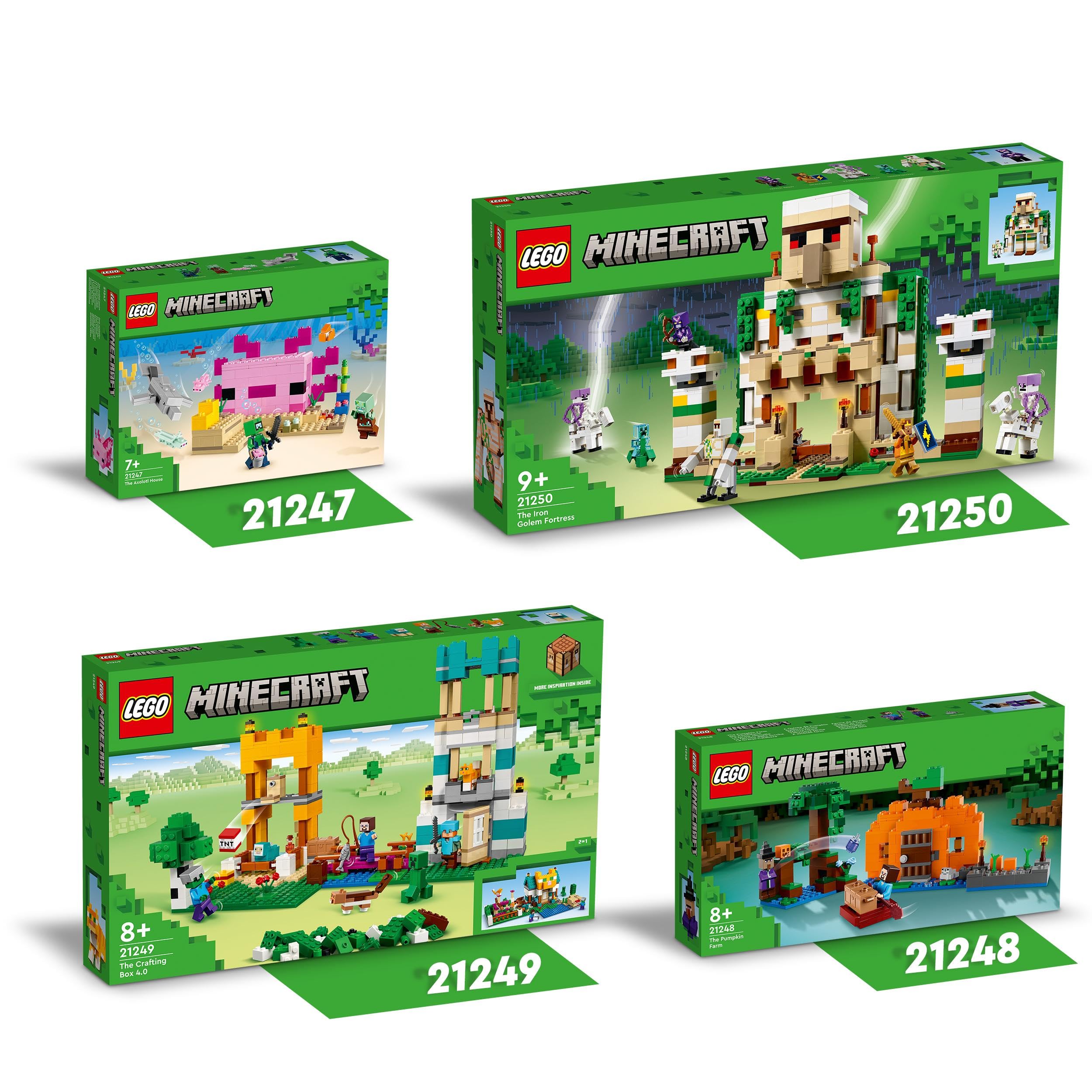 house on Toy Building 21247 House Axolotl The Minecraft Lego Amazon.com: セットアップ hill the トップス