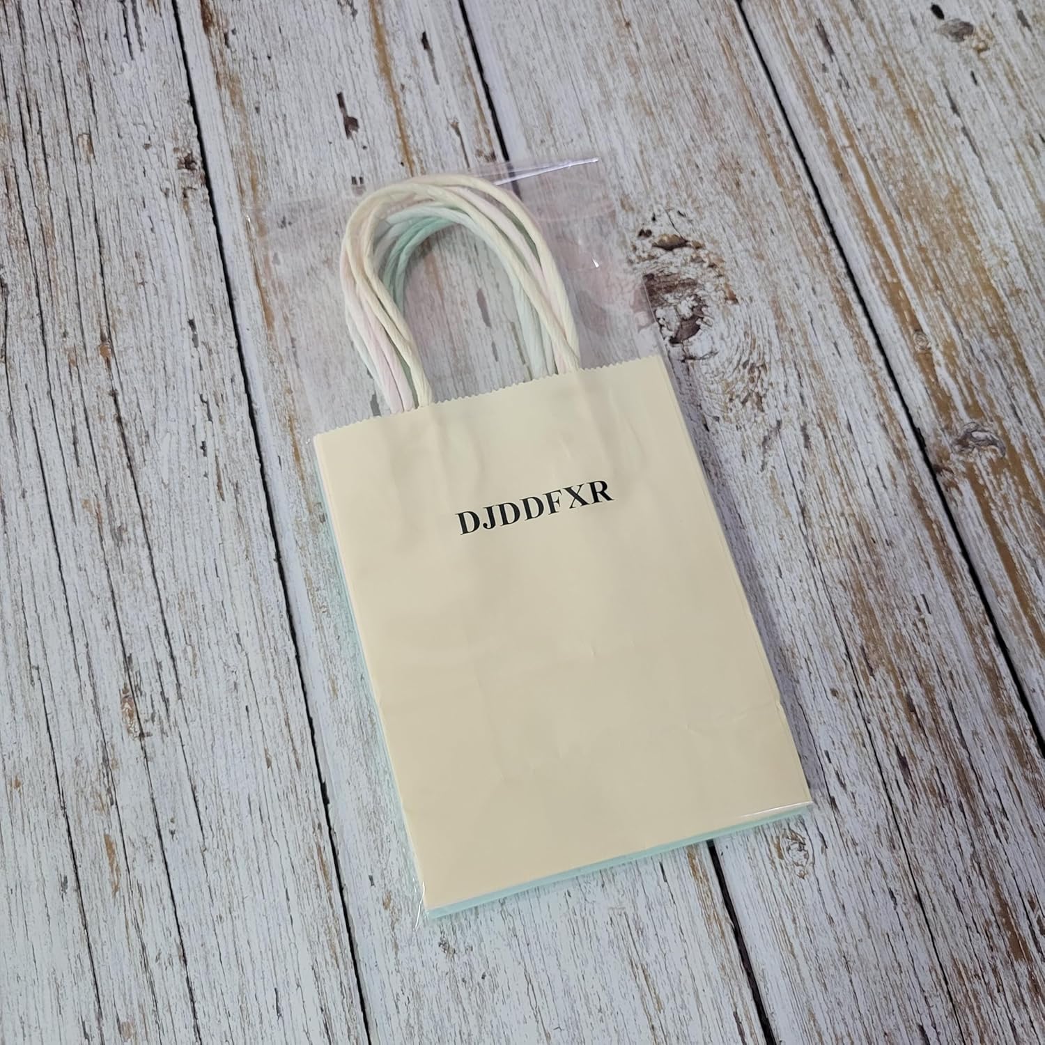 DJDDFXR Paper bags for packaging – Durable Kraft Gift Bags with Handles