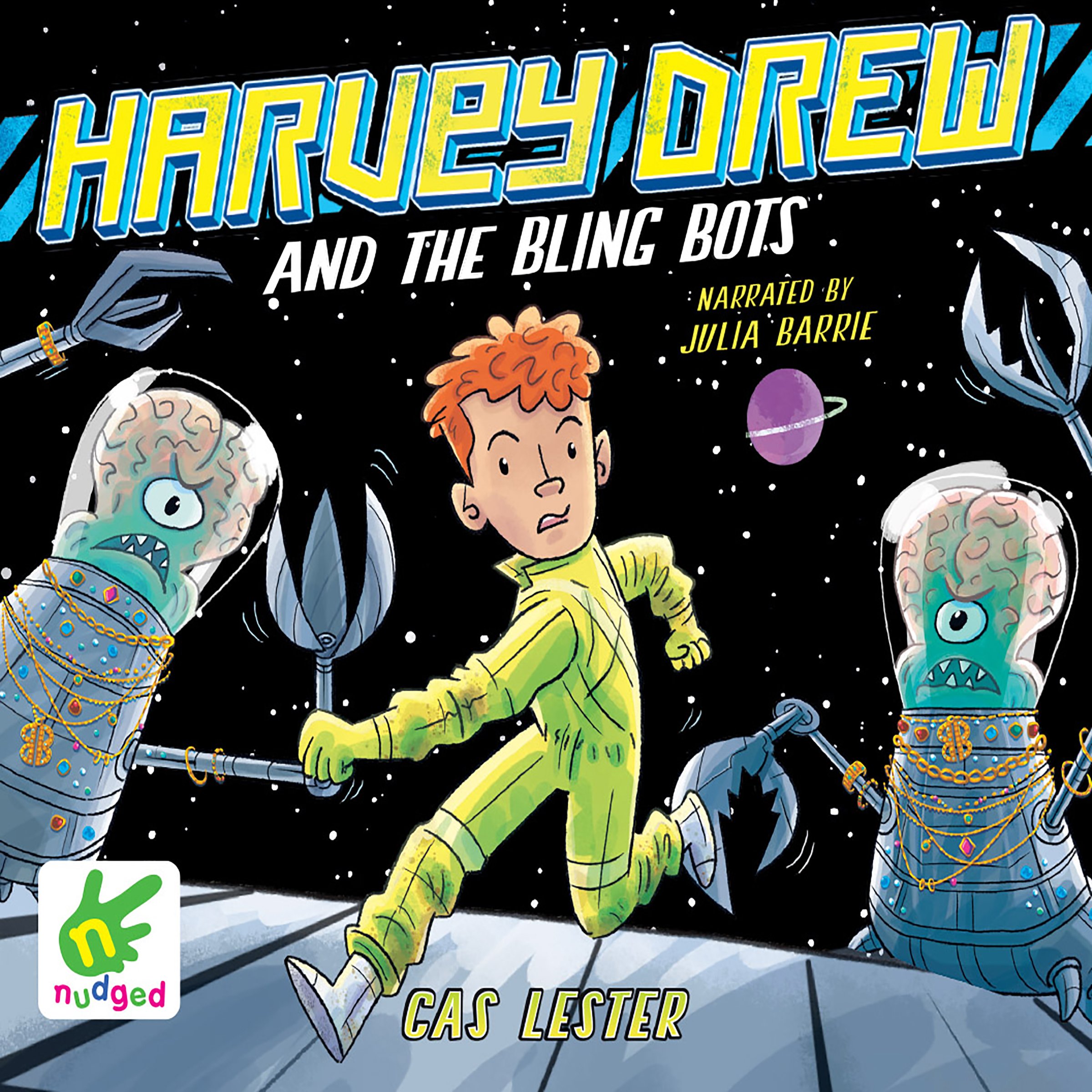Cover art for Harvey Drew and the Bling Bots