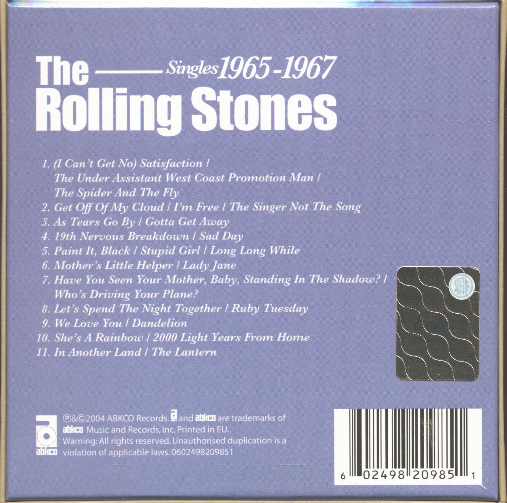 Singles 1965-1967