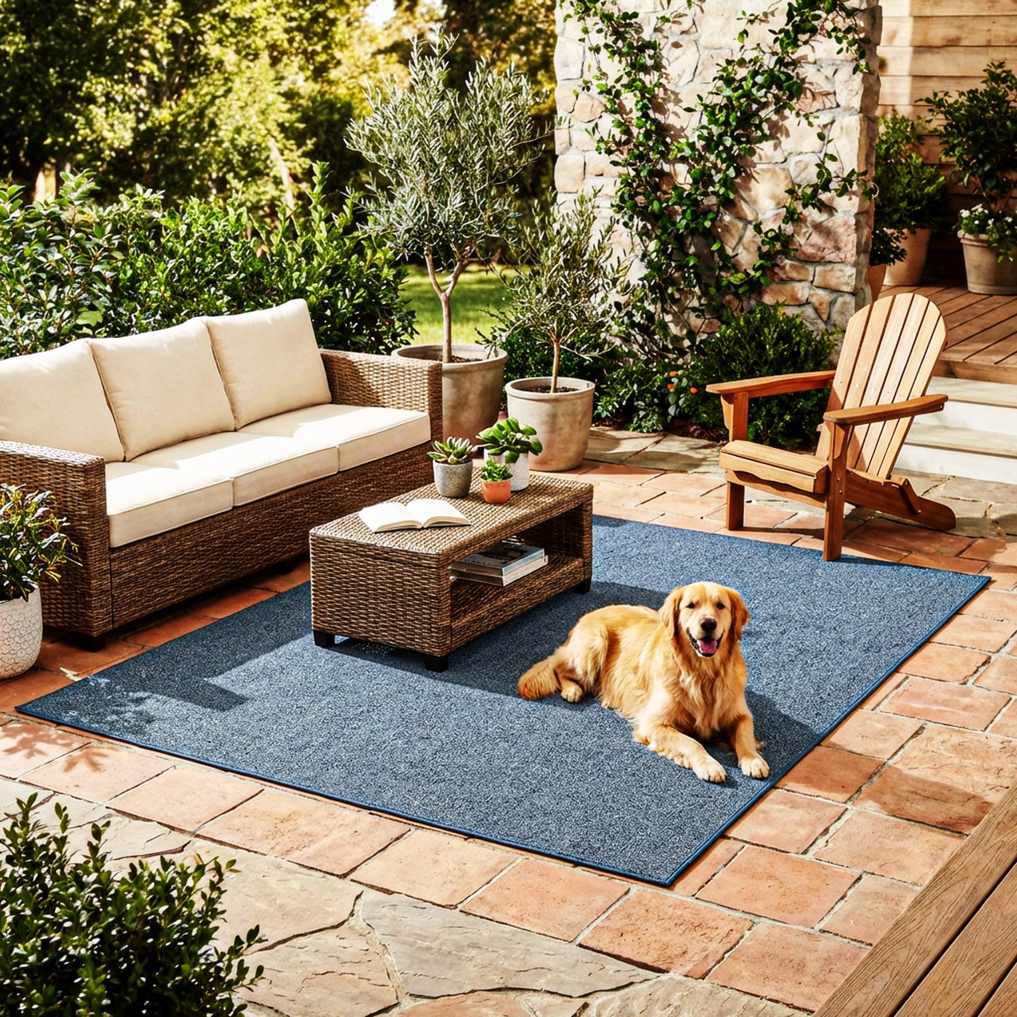 KOECKRITZ Trailblazer Cobalt Area Rug