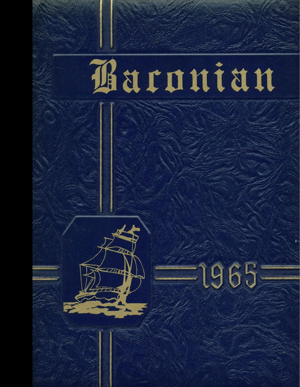 (Reprint) 1965 Yearbook Bacon Academy, Colchester, Connecticut Bacon