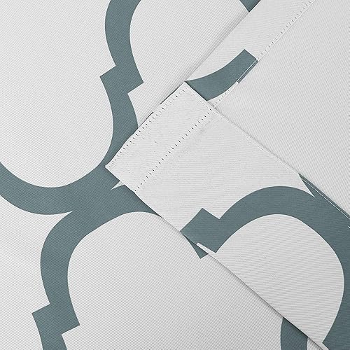 Miniatura 8 de Melodieux - Cortina opaca con aislamiento térmico y ojales, de estilo marroquí, ventana extra ancha, para puerta corrediza de patio, 1 panel (100 x