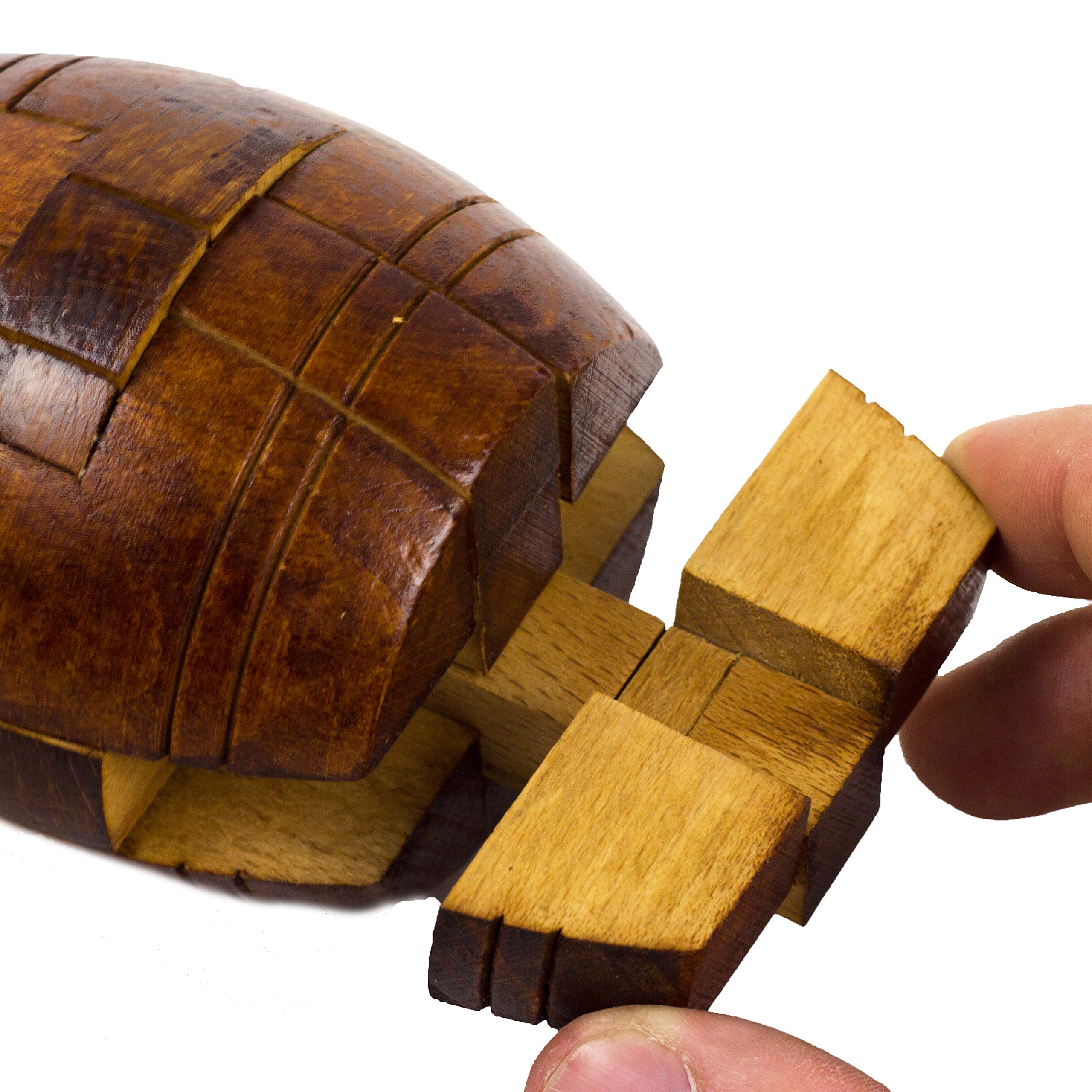 Great Minds Professor Puzzle Nelson's Barrel Puzzle, Multicolored, 9.6 x 8.2 cm - Image 4
