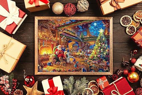 Miniatura 2 de Rompecabezas para adultos, 1000 piezas de animales del mundo, rompecabezas de 27.56 x 19.69 pulgadas para adultos y niños, juego educativo para