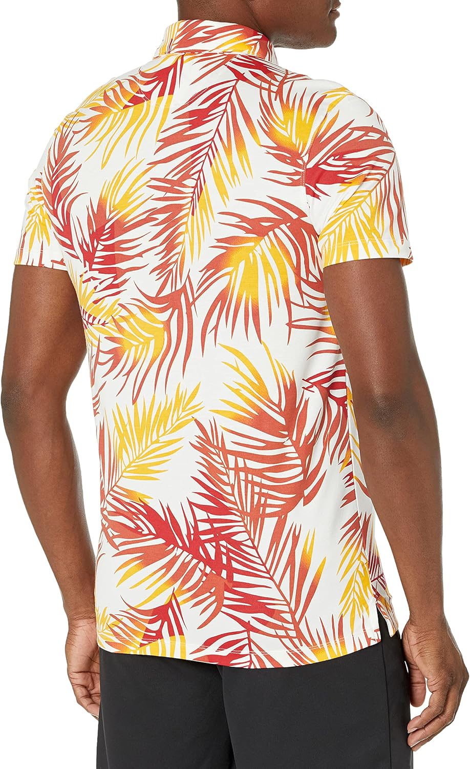 28 Palms Men's Standard-fit Hawaiian Performance Pique Polo Shirt - Image 2