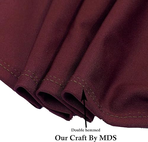 Miniatura 4 de MDS - Paquete de 100 bandas de elastano para sillas con hebilla deslizante, bandas elásticas de ajuste universal para fiestas de Navidad, Acción de