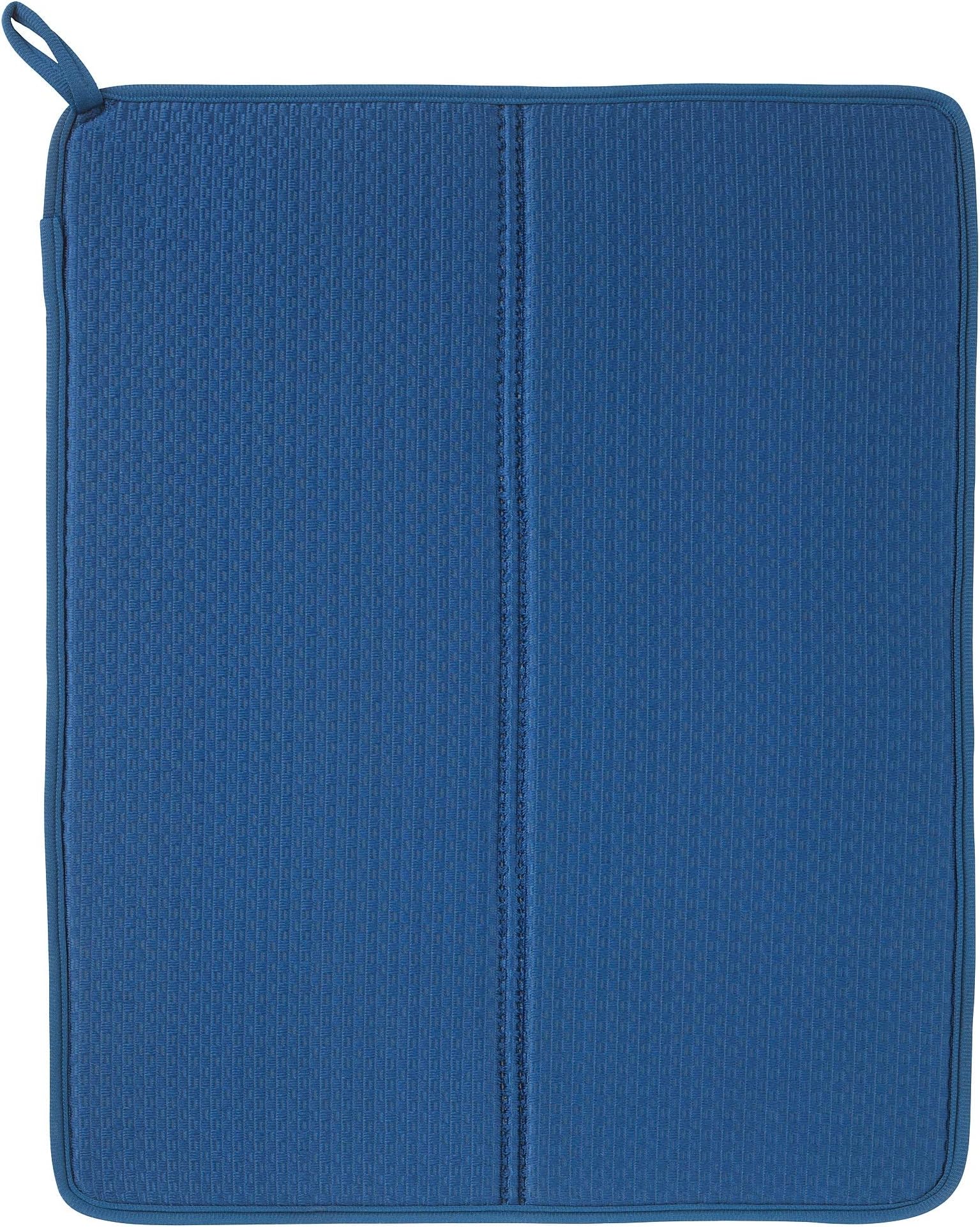 IKEA PLASTIS Dish Drying mat, Blue, 44x36 cm (17 ¼x14 ¼ ")