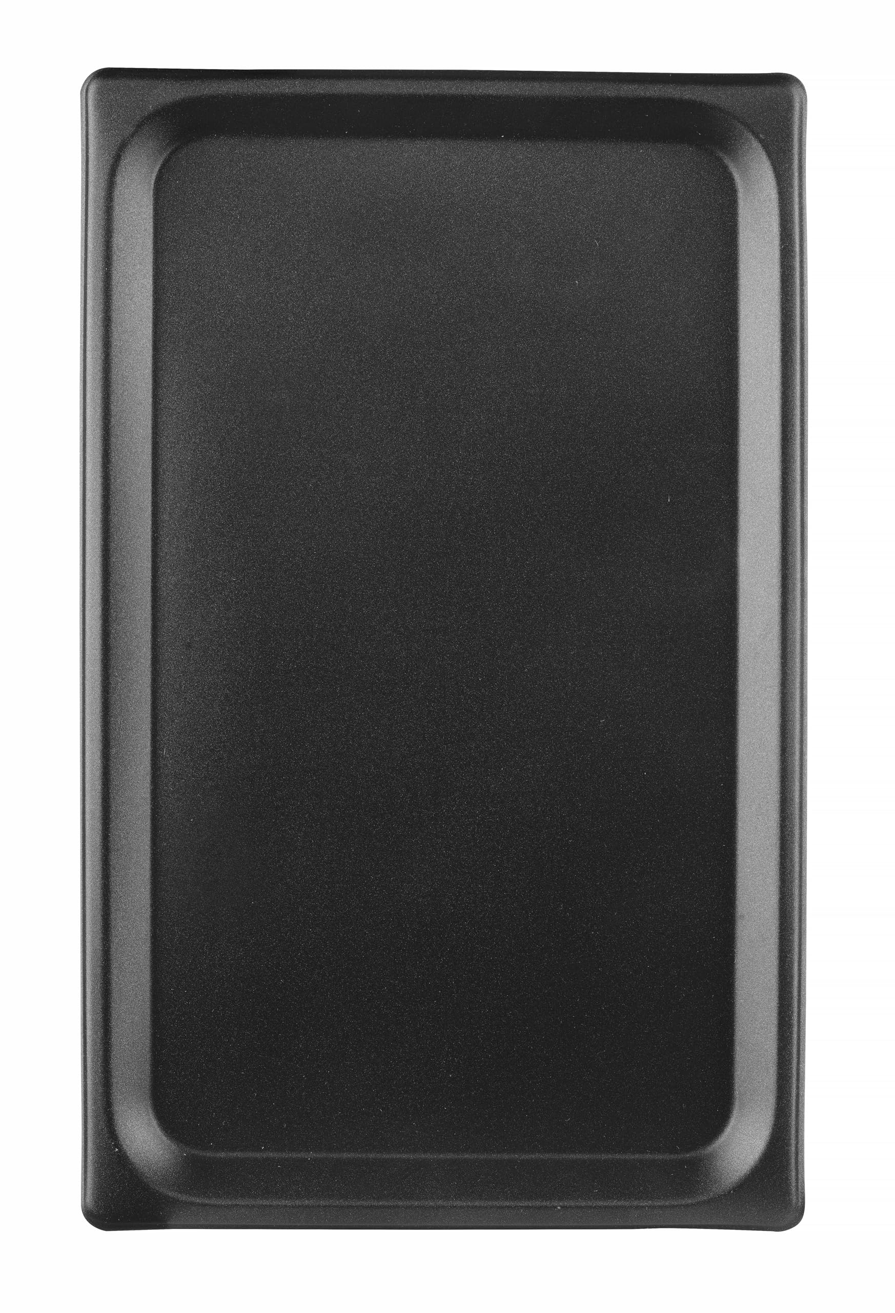 HENDI Teglia da forno, GN 1/1, CONVECTOMAT, vassoio per forno, per l'uso in forno, barbecue, per cuocere, con bordo ampio e rivestimento antiaderente, resiste fino a 200°C, 530x325x(H)17mm, alluminio