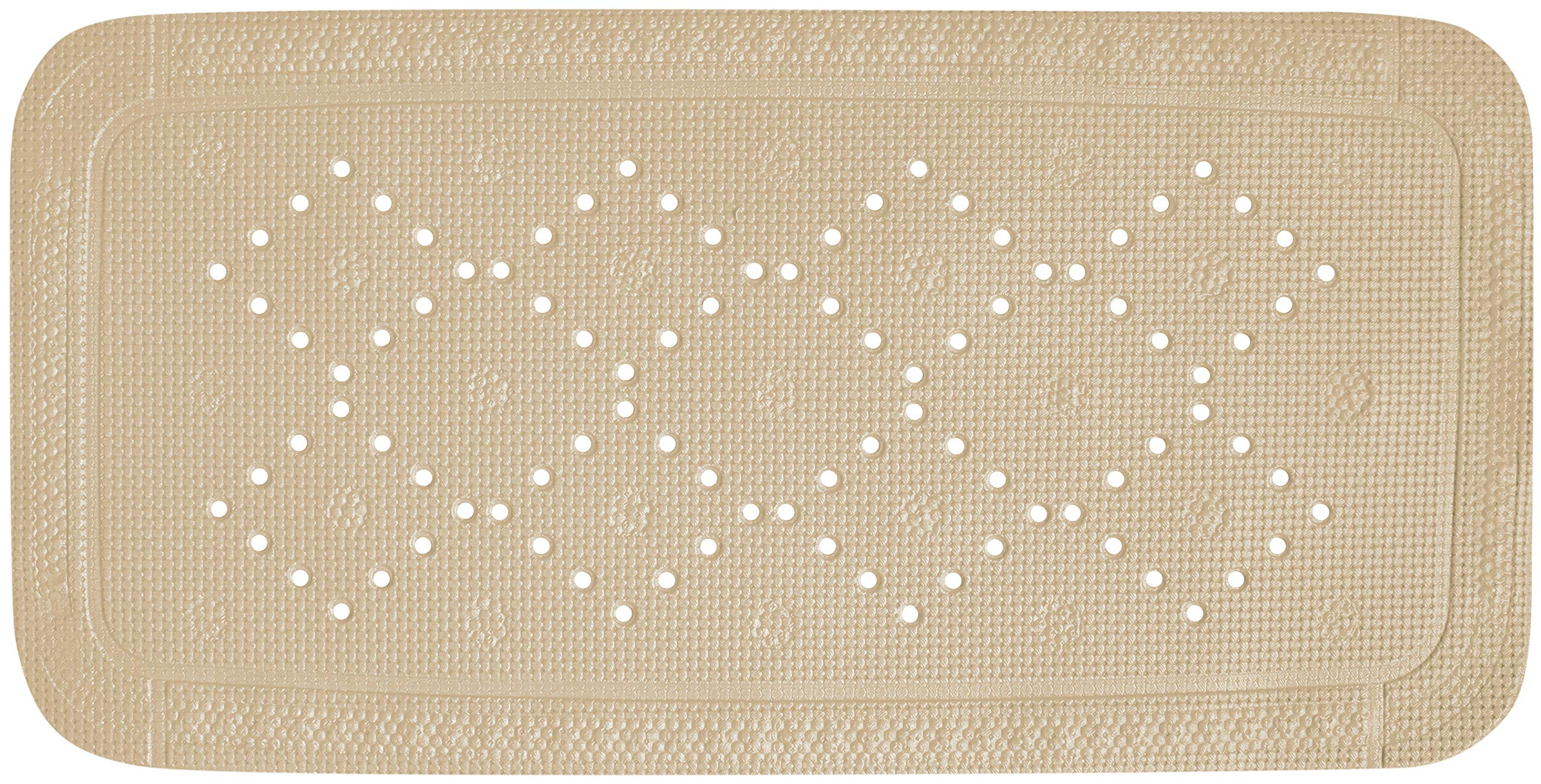 Spirella Brown Alaska Bahama 1070532 Bathtub Mat 91 X 36 Cm White