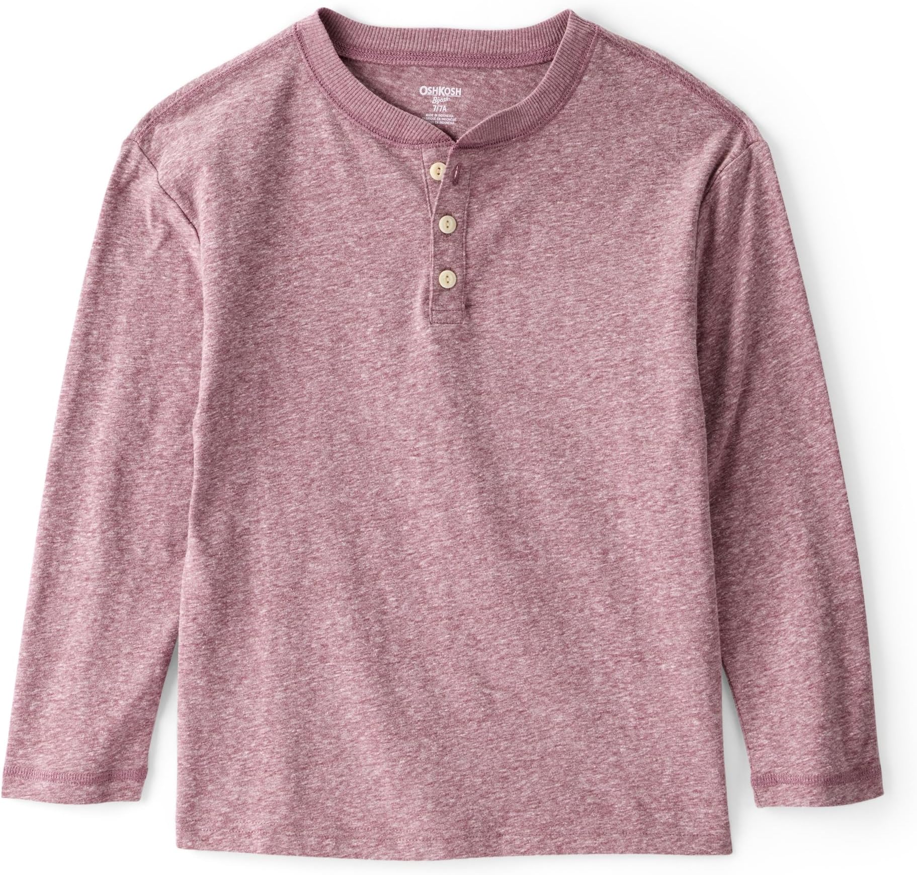 Boys Long Sleeve Henley