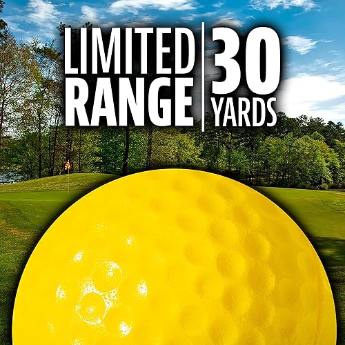 Miniatura 3 de Franklin Sports Pelotas de golf de práctica, para interiores y exteriores, lo mejor para astillar + práctica de putting, tamaño oficial, paquete de