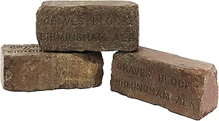 Rare Antique Brick - 100 Years Old - Graves Brick Company (Grade A, Birm...