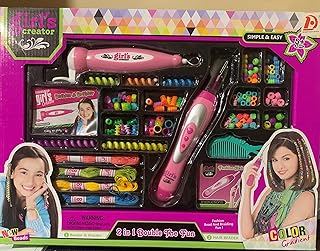 ماكينة تضفير الشعر السحرية، يمكنك صنع أجمل الضفائر الملونة